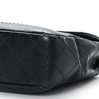 Chanel Goatskin Quilted Coco Curve Flap Messenger Flap Black 9 of 9