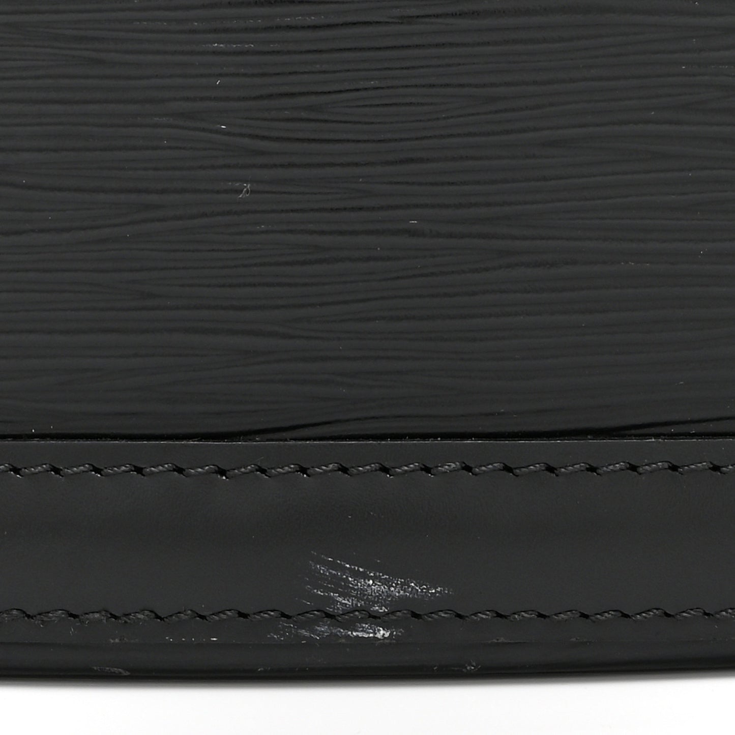 Epi Saint Jacques PM Long Straps Black
