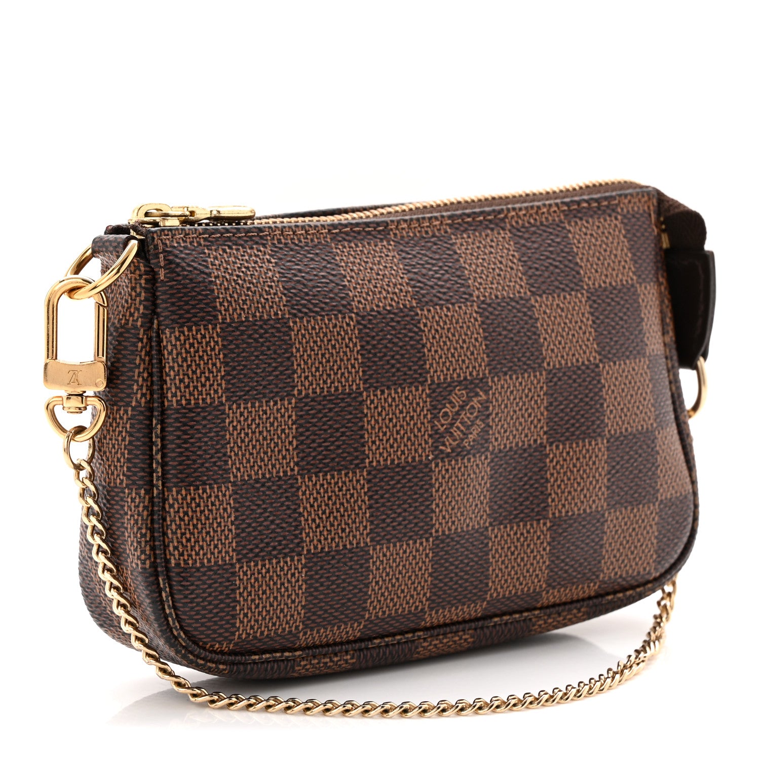 Louis Vuitton Damier Ebene Mini Pochette Accessories 3 of 7
