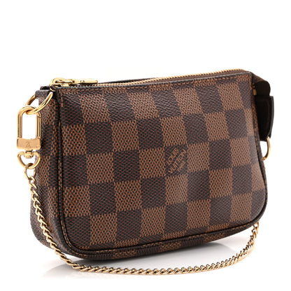 Louis Vuitton Damier Ebene Mini Pochette Accessories 3 of 7