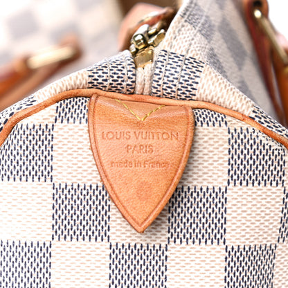 Louis Vuitton Damier Azur Speedy 30 9 of 10