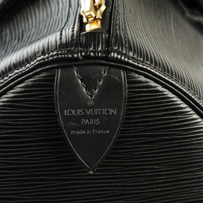 Louis Vuitton Epi Speedy 30 Black 7 of 7