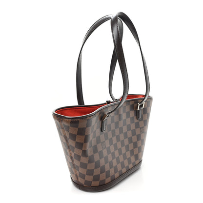 Louis Vuitton Damier Ebene Manosque PM 3 of 9