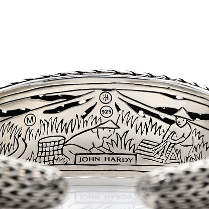 John Hardy Sterling Silver Classic Chain Cuff Bracelet 4 of 8