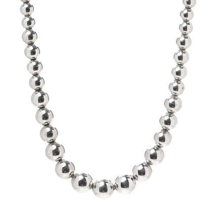 Tiffany Sterling Silver HardWear Graduated Ball Necklace 1 of 5