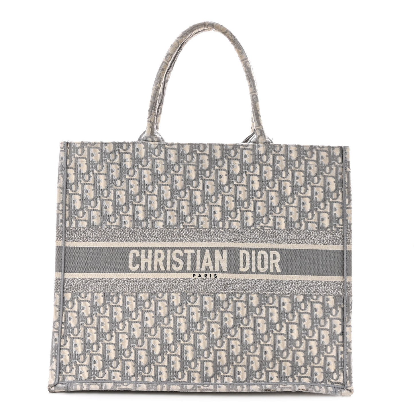Oblique Large Book Tote Grey