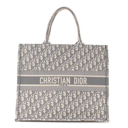 Christian Dior Oblique Large Book Tote Grey 1 of 10