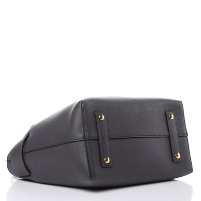 Burberry Soft Grain Calfskin Small Belt Bag Charcoal Grey 4 of 15
