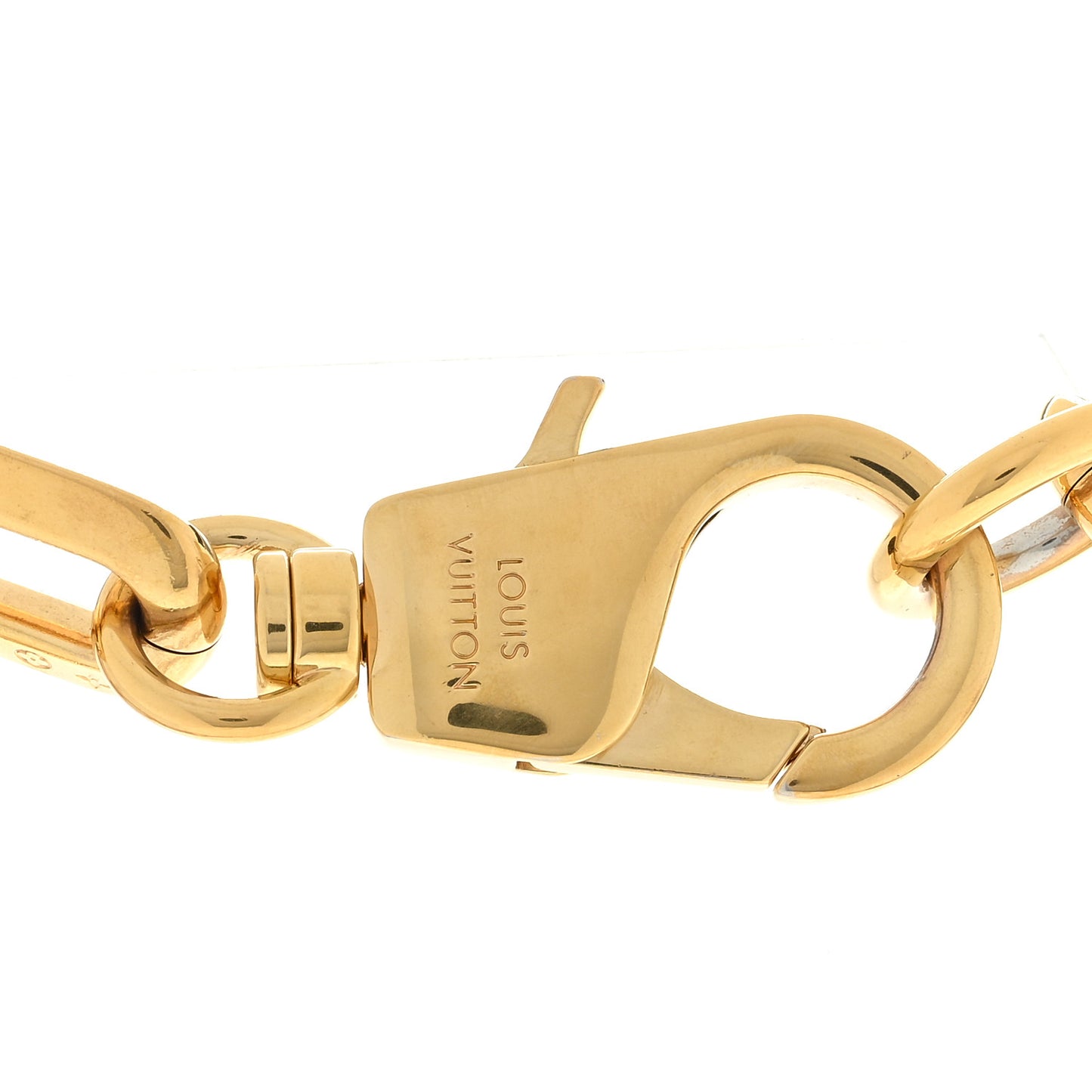 LV Edge Necklace MM Gold
