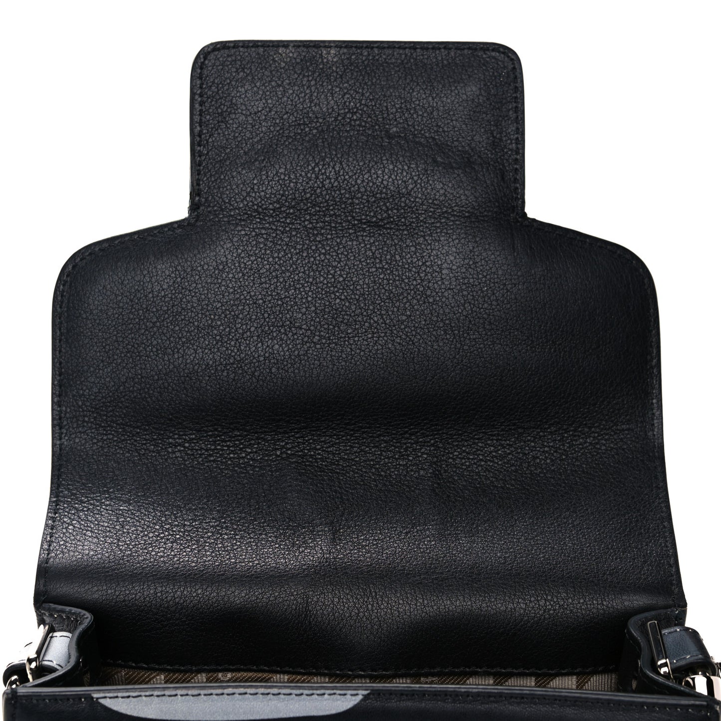 Calfskin Camouflage Tiny PS11 Classic Shoulder Bag Black