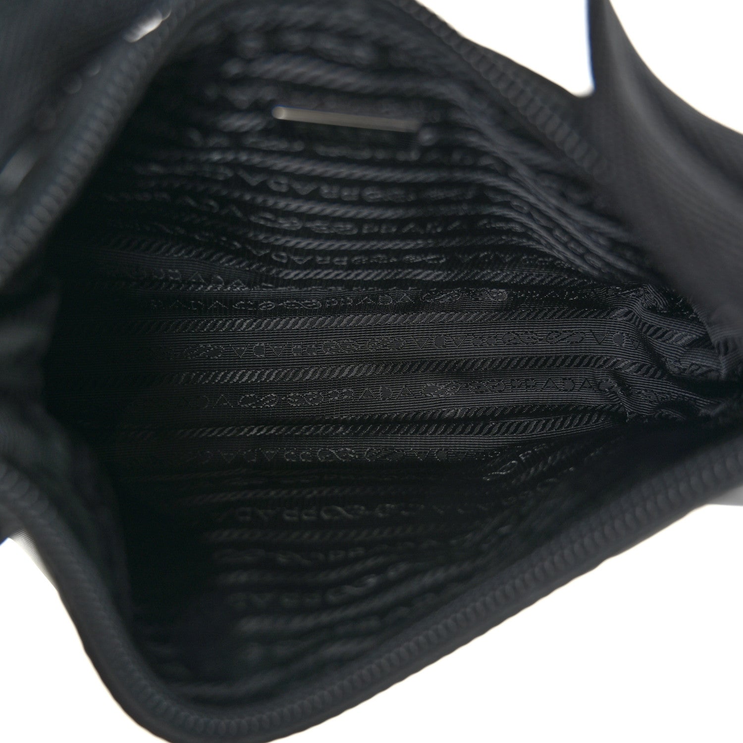 Prada Tessuto Nylon Mini Re-Edition 2000 Bag Black 5 of 11