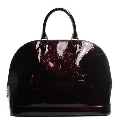 Louis Vuitton Vernis Alma GM Amarante 1 of 7