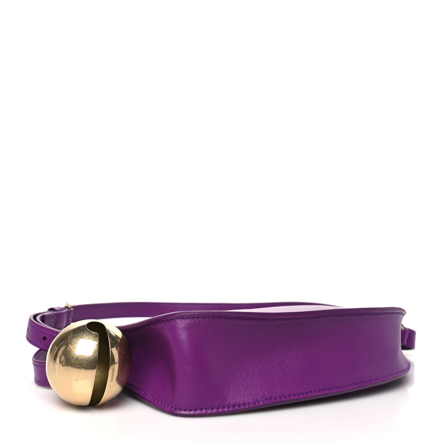 Calfskin Mini Shield Sling Bag Thistle