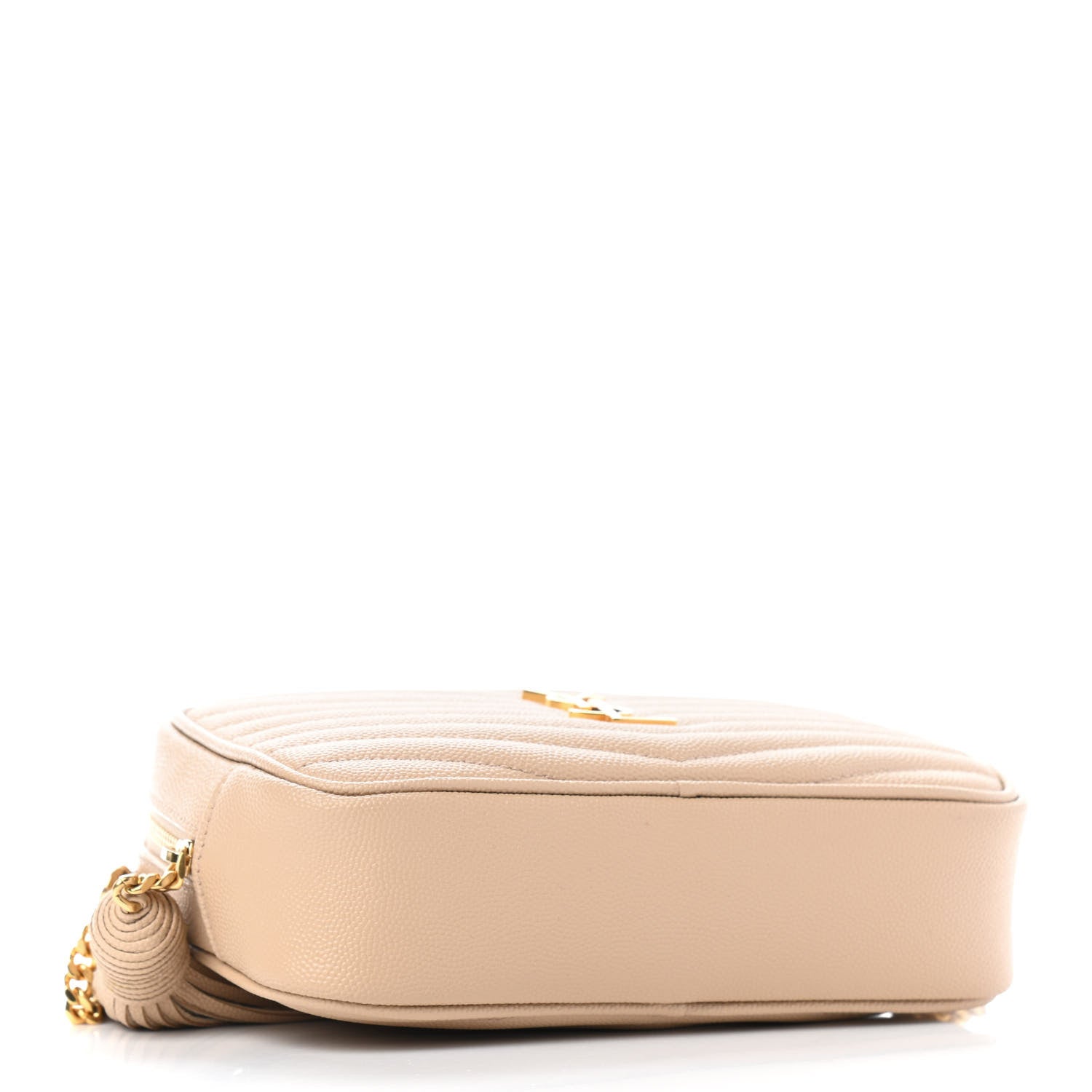 Saint Laurent Grain De Poudre Matelasse Monogram Mini Lou Camera Bag New Powder 3 of 4