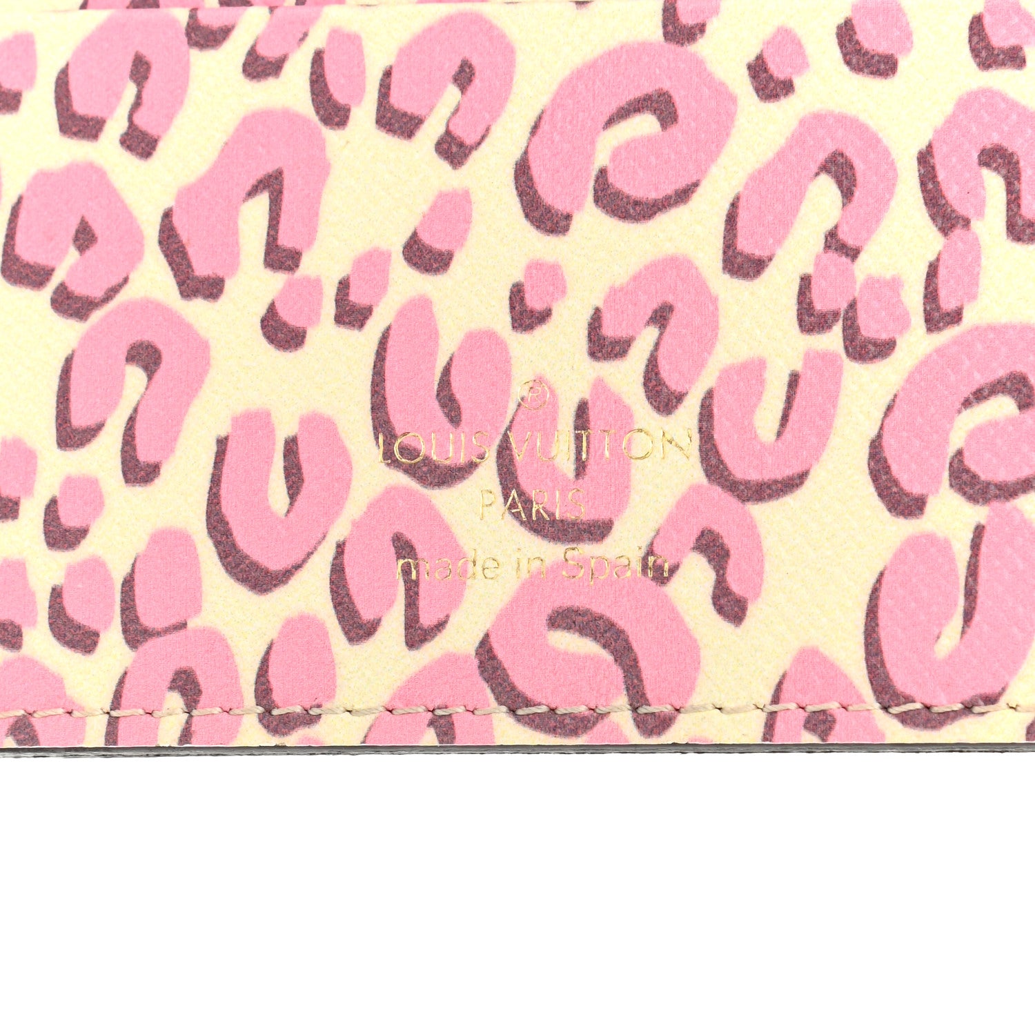 Louis Vuitton Monogram Leopard Insolite Wallet Blanc Corail 8 of 10