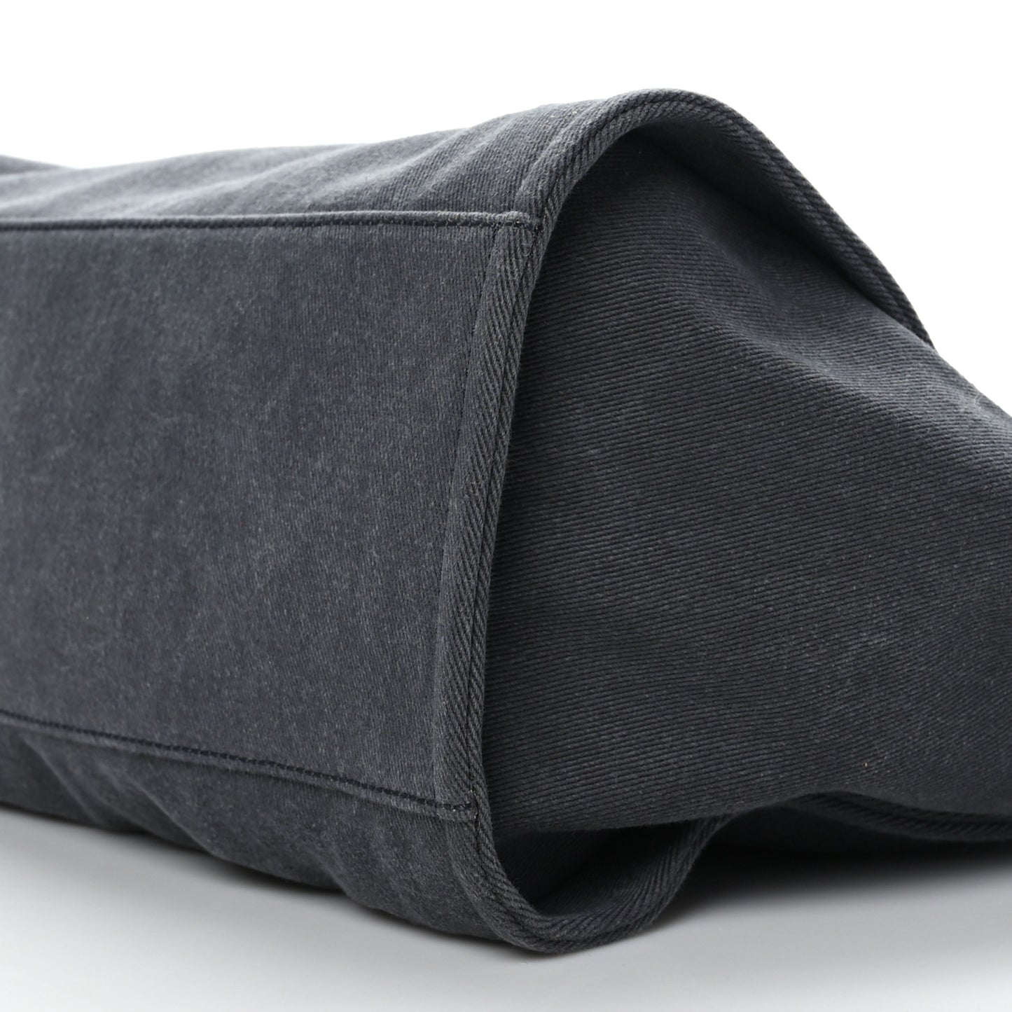 Canvas Sequin Medium Deauville Tote Charcoal