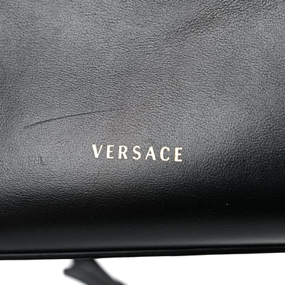 Versace Saffiano Virtus Small Bowling Bag Black 16 of 18