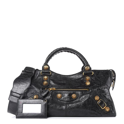 Balenciaga Agneau Giant 21 Gold Hardware Part Time Black 1 of 11