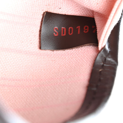 Louis Vuitton Damier Ebene Neo Neverfull MM Rose Ballerine 7 of 11