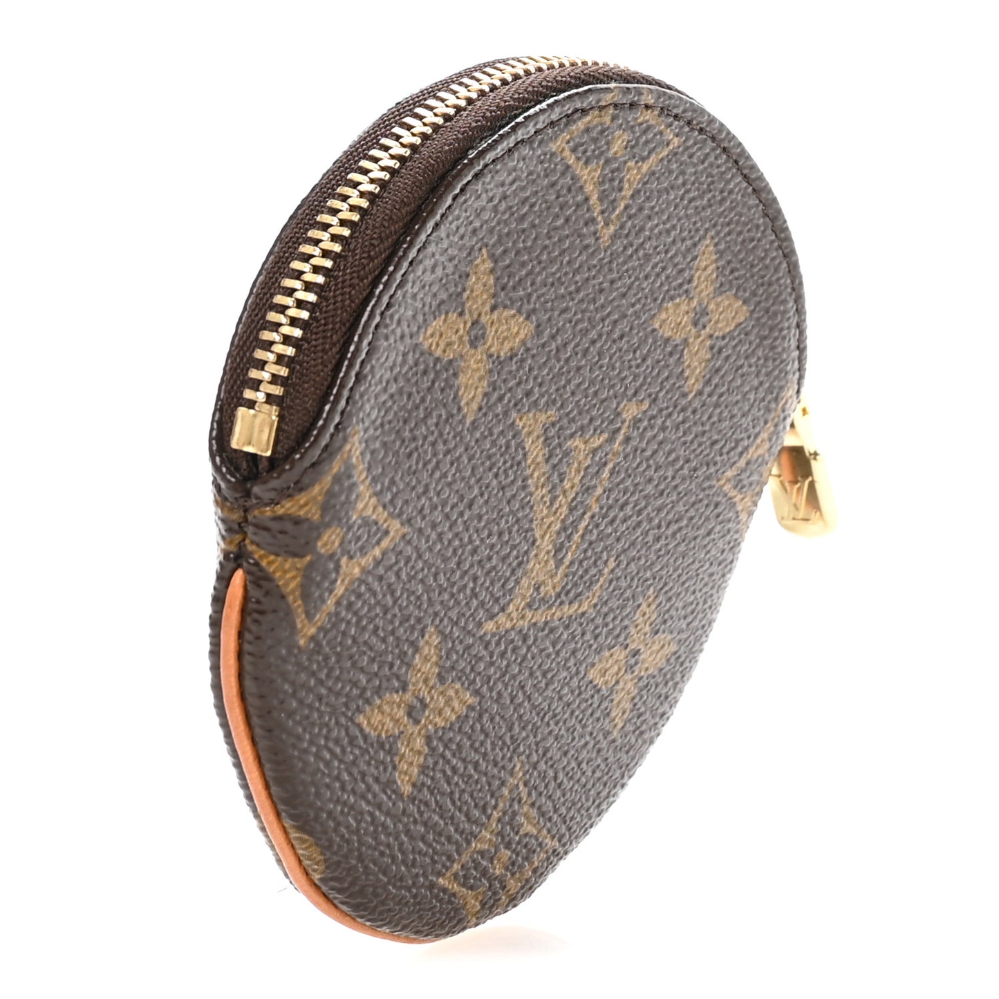 Monogram Round Coin Purse