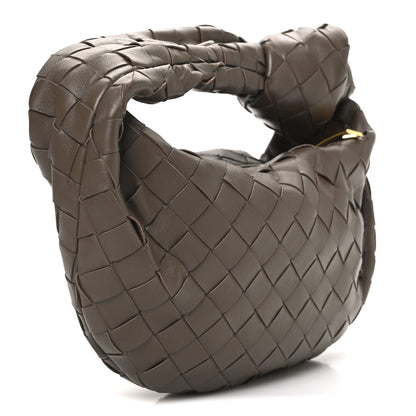 Bottega Veneta Nappa Intrecciato Mini Jodie Dark Taupe 3 of 11