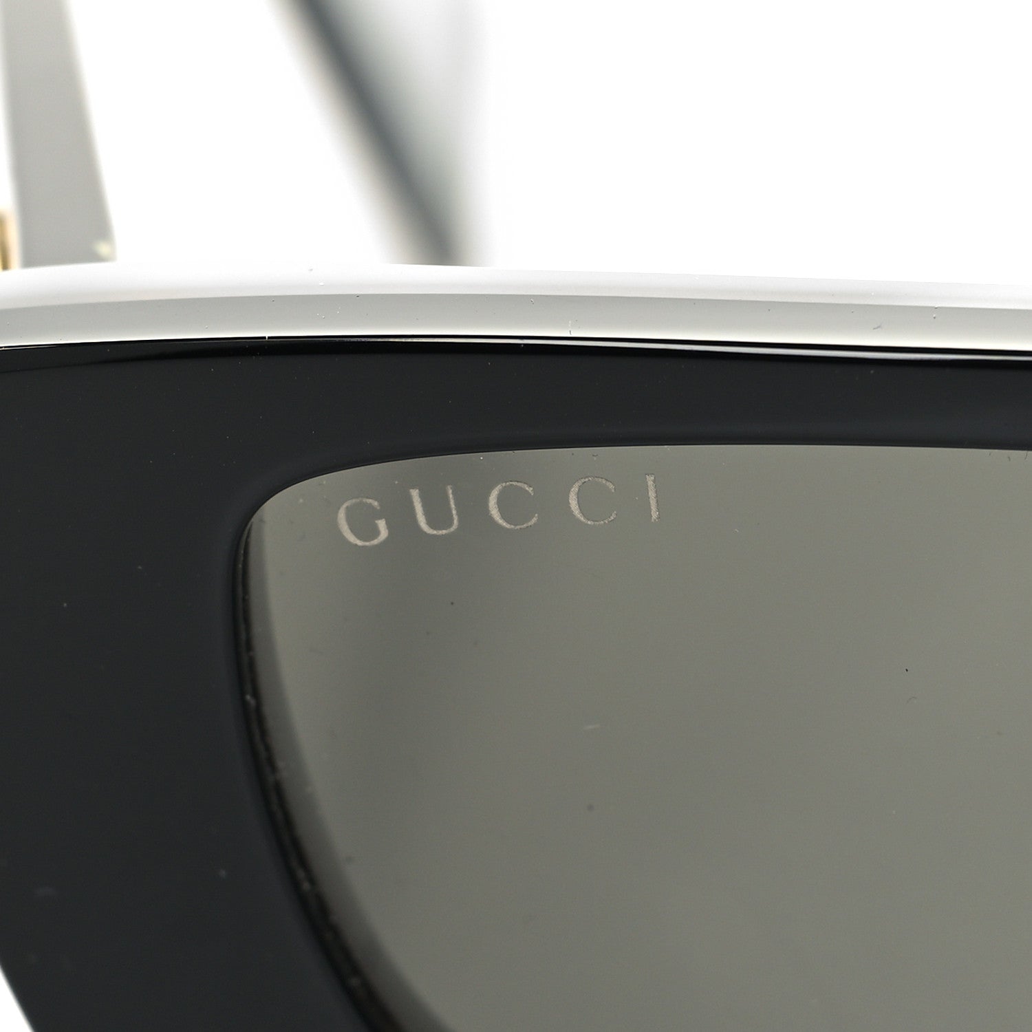 Gucci Acetate Rectangular Sunglasses GG0516 Black 7 of 8