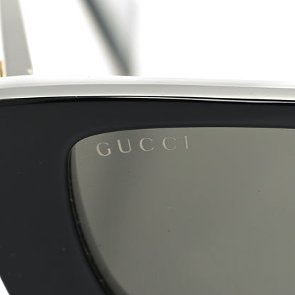 Gucci Acetate Rectangular Sunglasses GG0516 Black 7 of 8