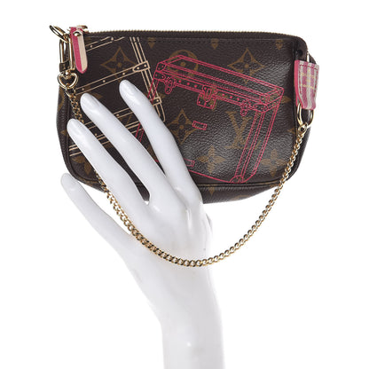 Louis Vuitton Monogram 2014 Christmas Animation Mini Pochette Accessories 2 of 8