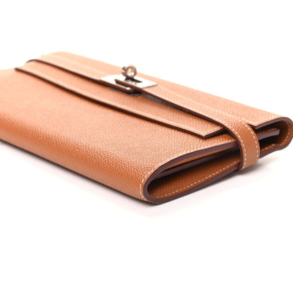 Hermes Epsom Kelly Longue Wallet Gold 8 of 8