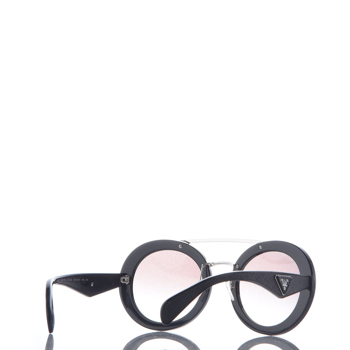 Round Sunglasses SPR 15S Black