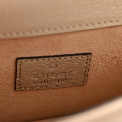 Gucci GG Supreme Monogram Textured Dollar Calfskin Super Mini Dionysus Shoulder Bag Beige Mystic White Oatmeal 6 of 12