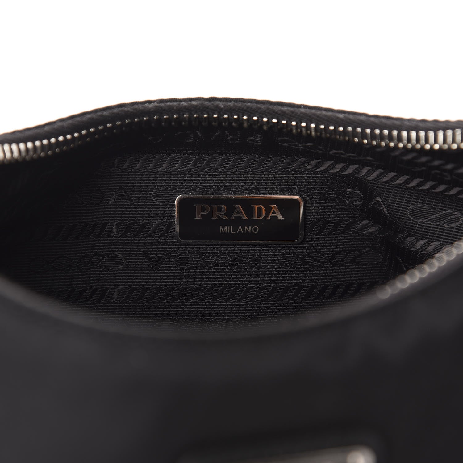 Prada Nylon Re-Edition 2005 Shoulder Bag Black 8 of 11