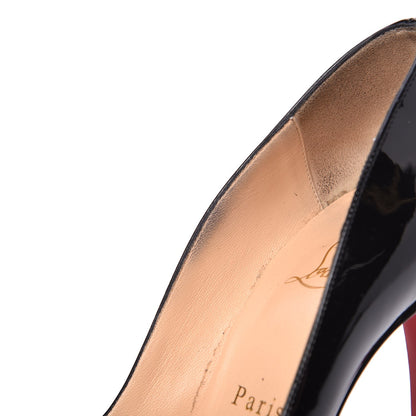 Christian Louboutin Patent Pigalle Follies 100 Pumps 38.5 Black 12 of 18