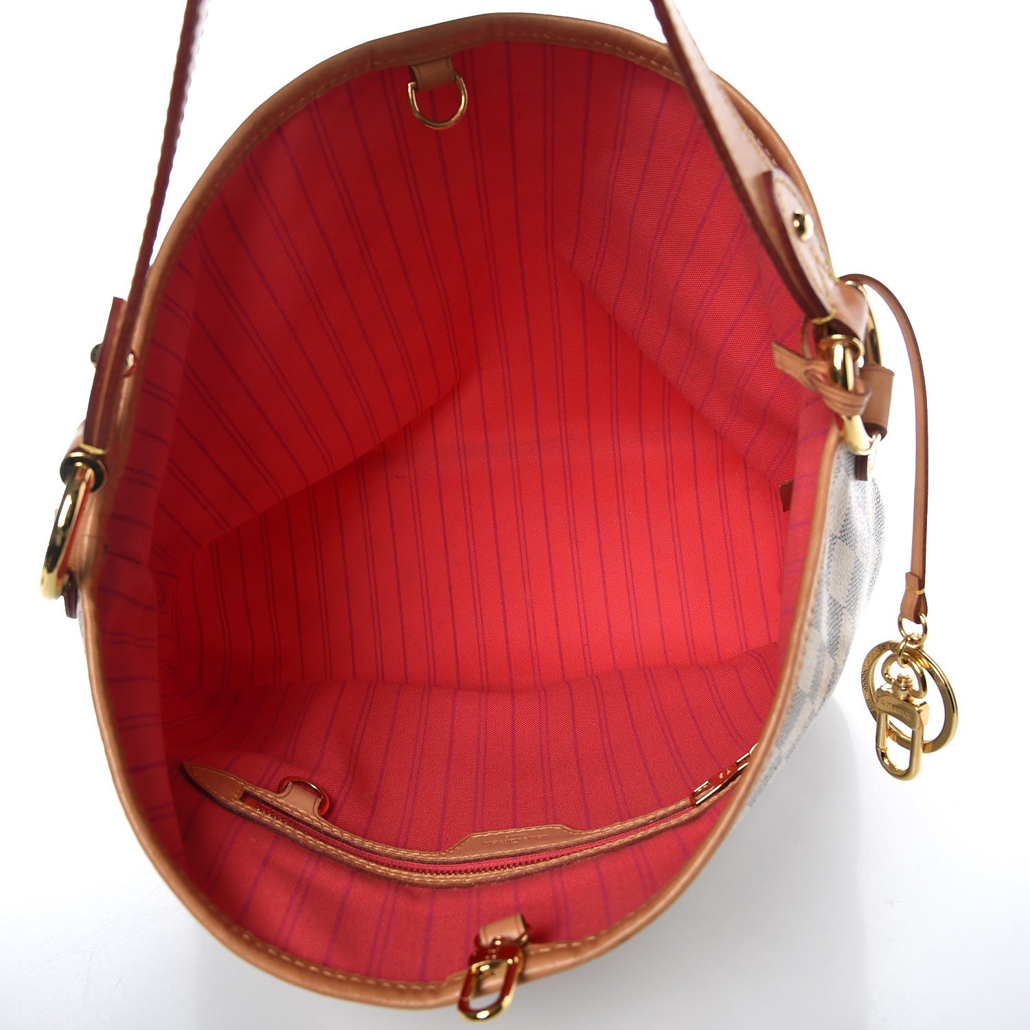 Louis Vuitton Damier Azur Delightful PM Pink 5 of 10