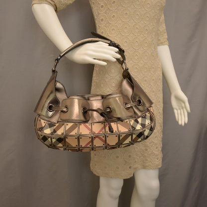 Burberry Prorsum Super Nova Mini Warrior Studded Hobo 2 of 7