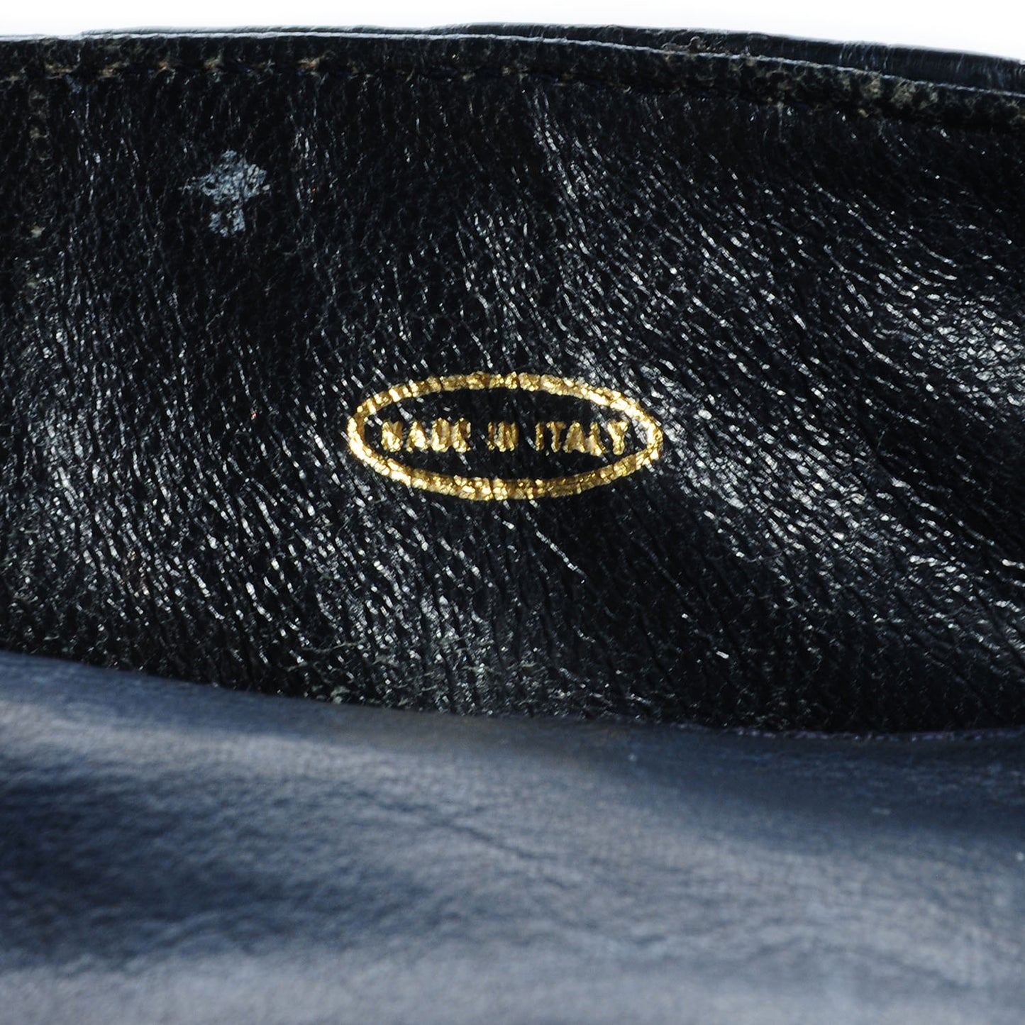 Alligator Flap Waist Belt Bag Navy Blue