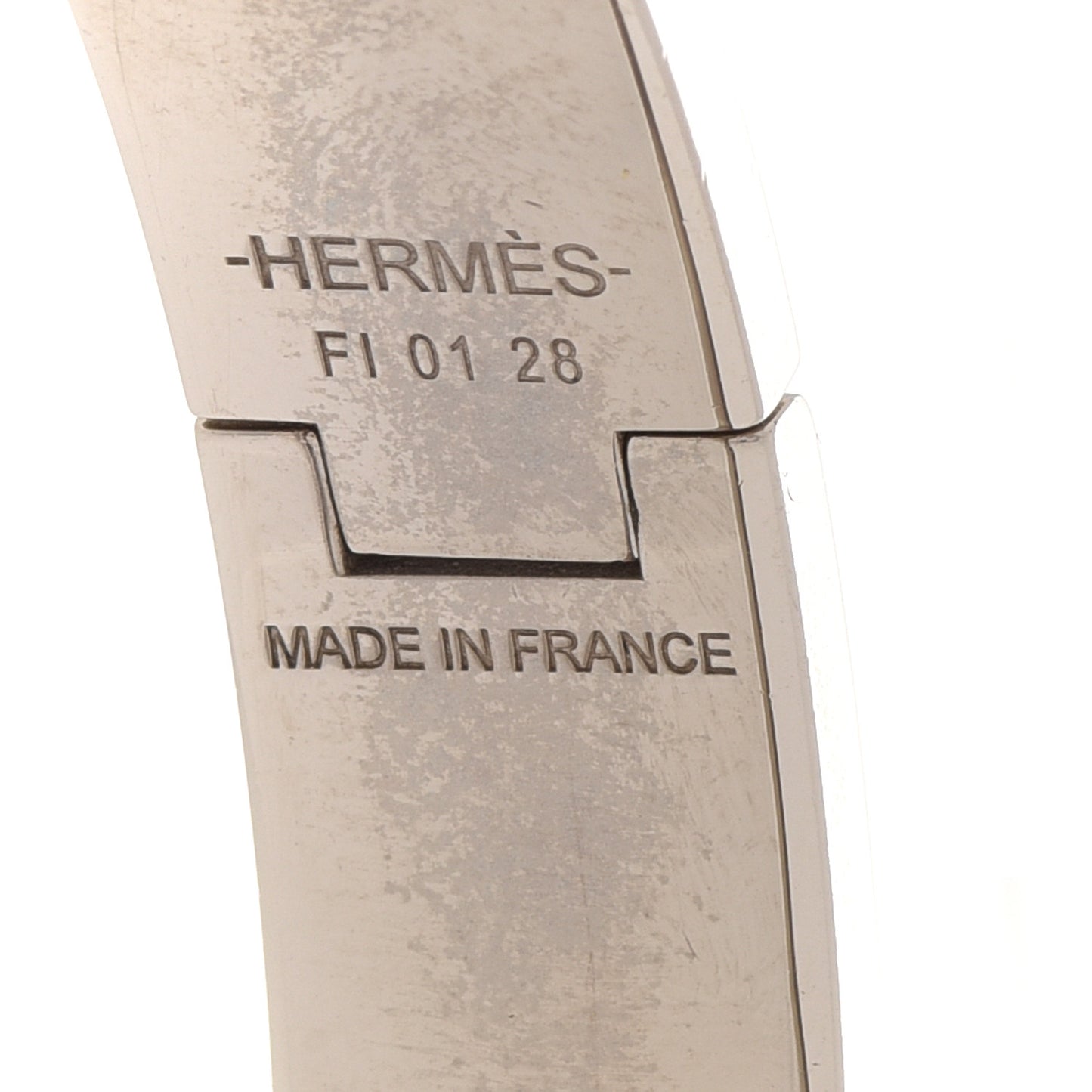 Enamel Narrow Clic Clac H Bracelet PM Macadam