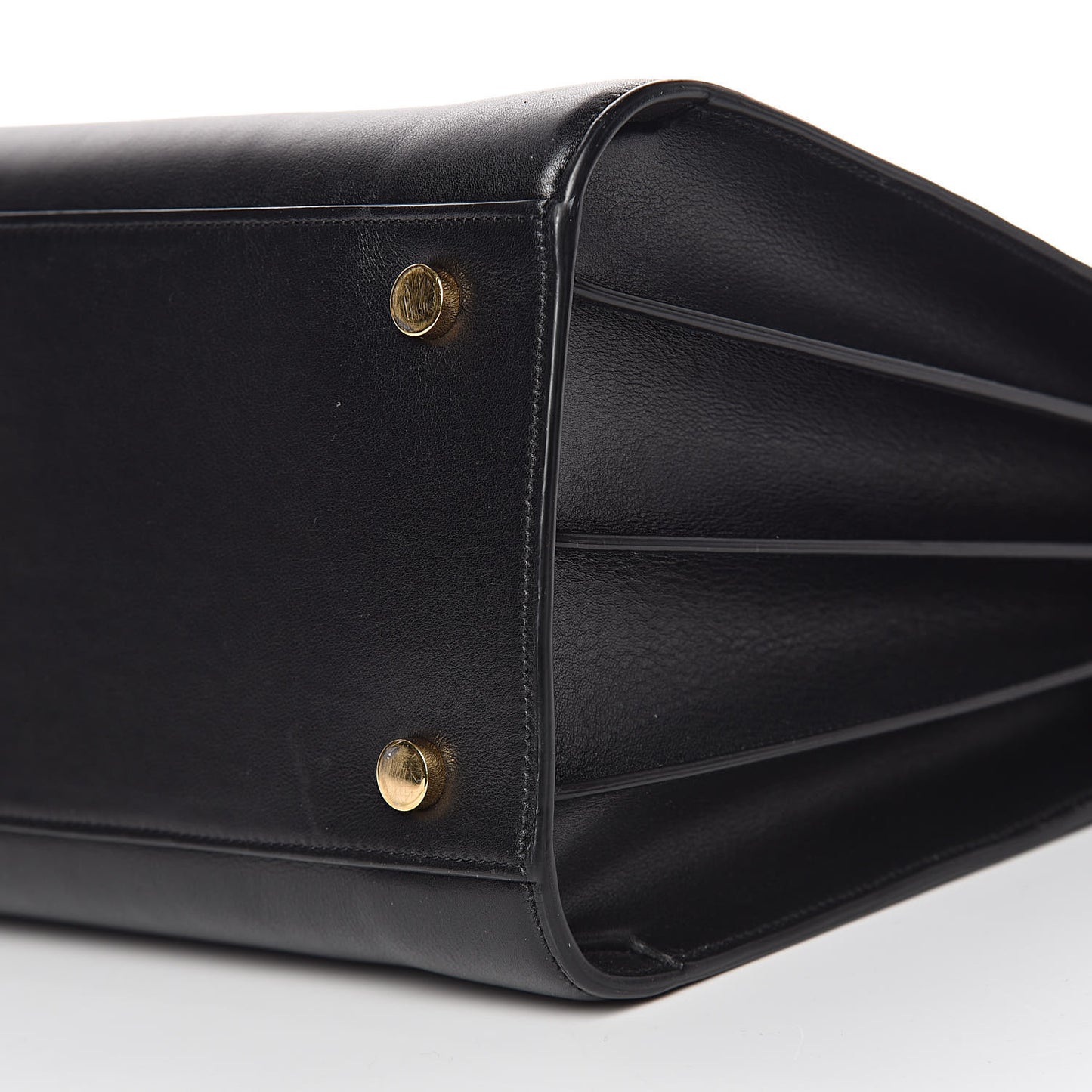 Calfskin Small Sac De Jour Black