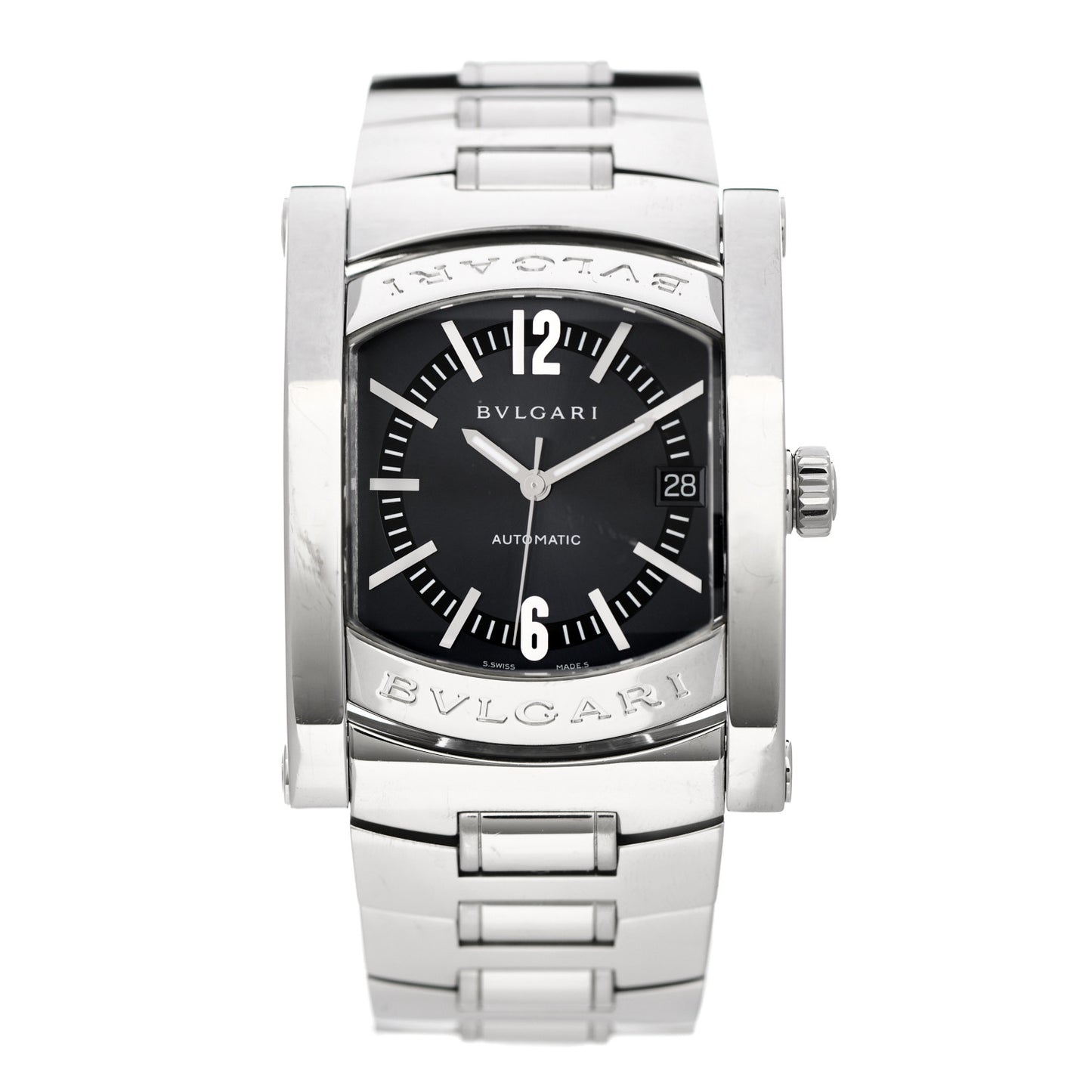 Stainless Steel 35mm Assioma Automatic Watch Black