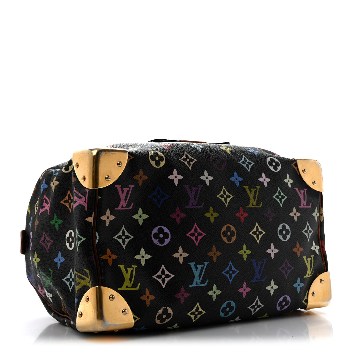 Louis Vuitton Monogram Multicolor Speedy 30 Black 4 of 13