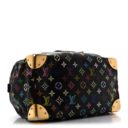 Louis Vuitton Monogram Multicolor Speedy 30 Black 4 of 13