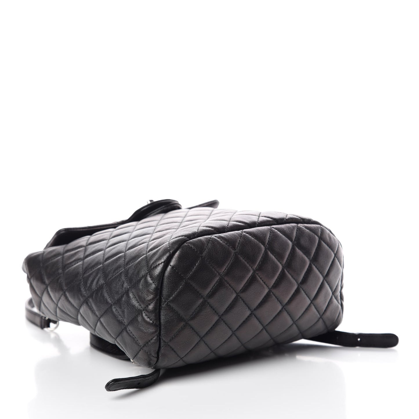 Calfskin Quilted Small Urban Spirit Backpack Black