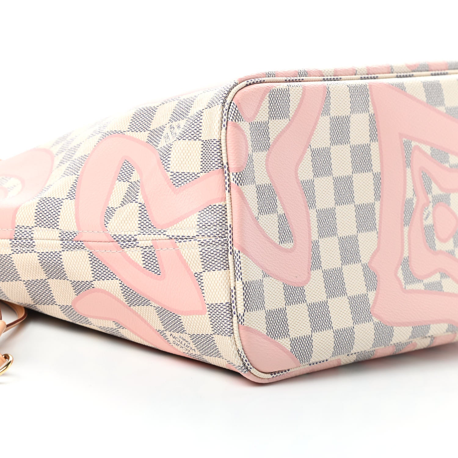 Louis Vuitton Damier Azur Tahitienne Neverfull MM 10 of 14
