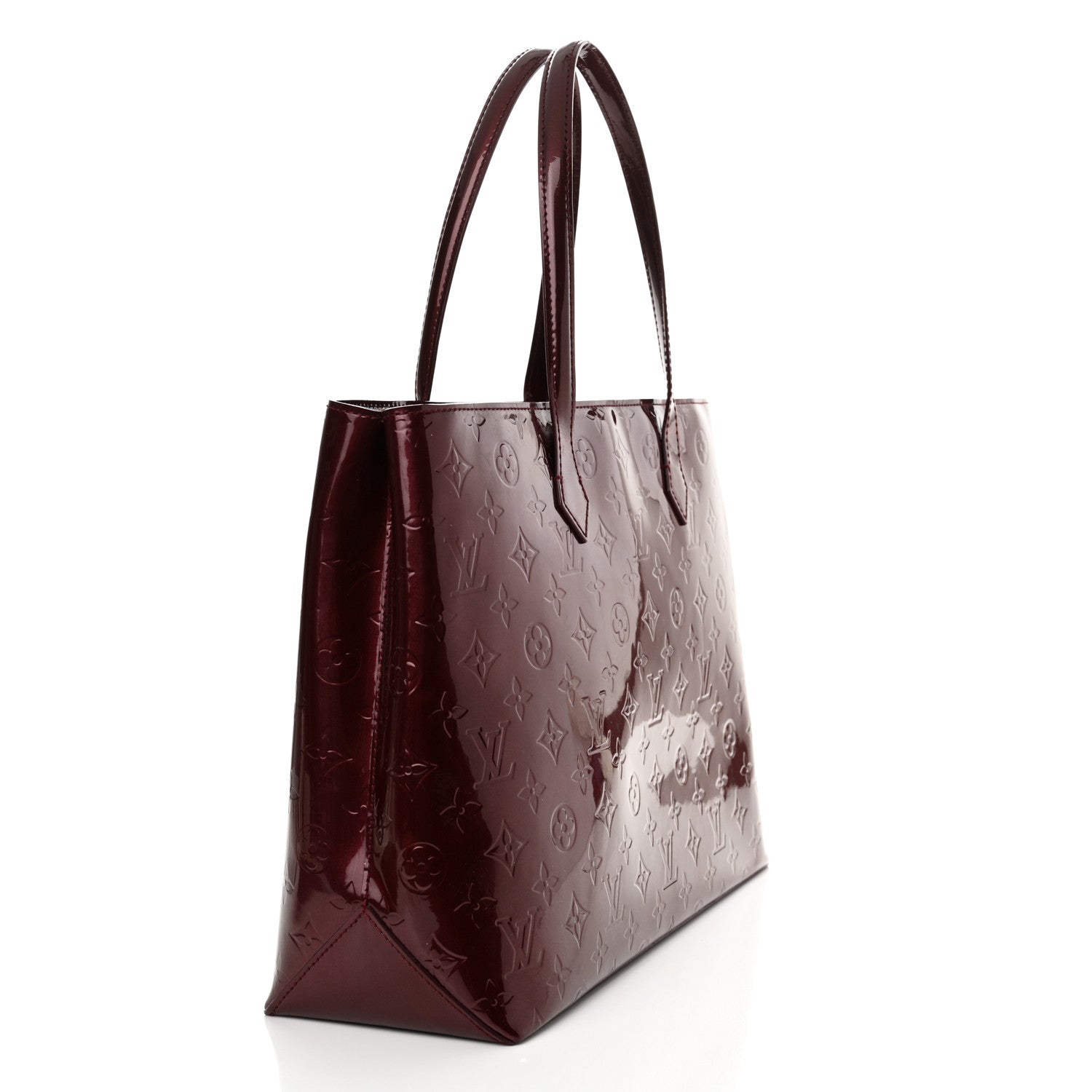 Louis Vuitton Vernis Wilshire MM Rouge Fauviste 3 of 12