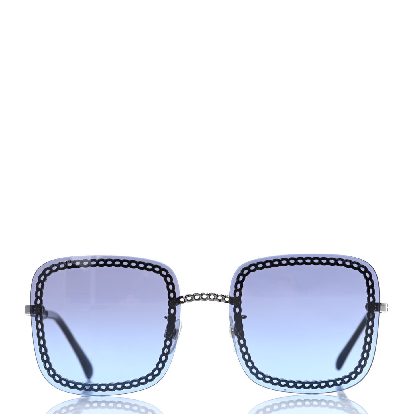 Chain Square Sunglasses 4244 Blue