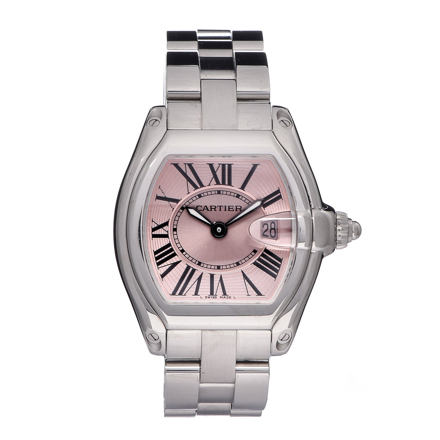 Stainless Steel 31mm Roadster Quartz Watch Pink