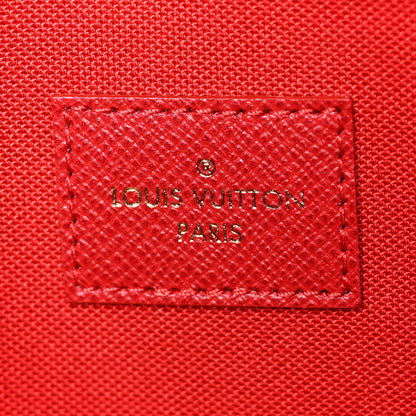 Louis Vuitton Damier Ebene Pochette Felicie Chain Wallet 9 of 13
