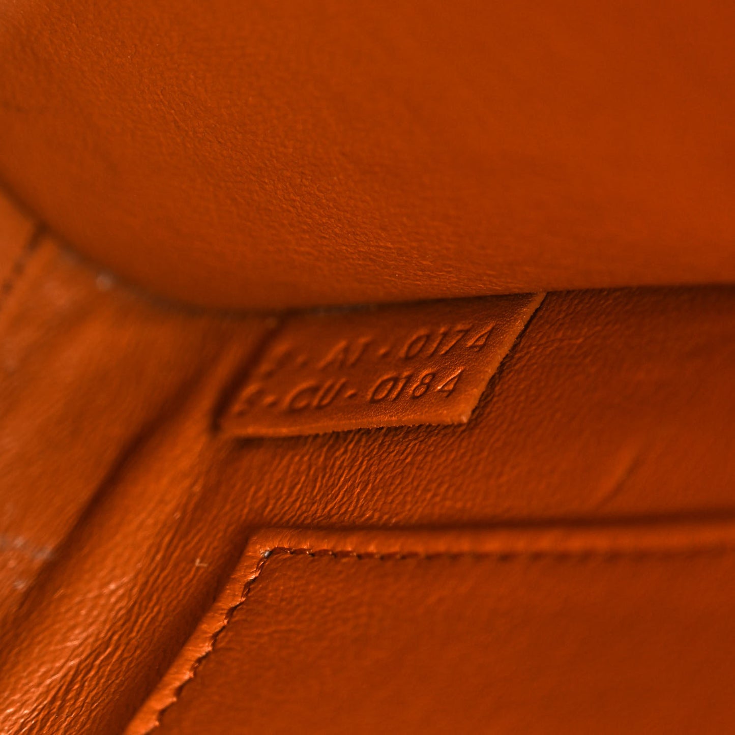 Smooth Calfskin Nano Luggage Light Copper