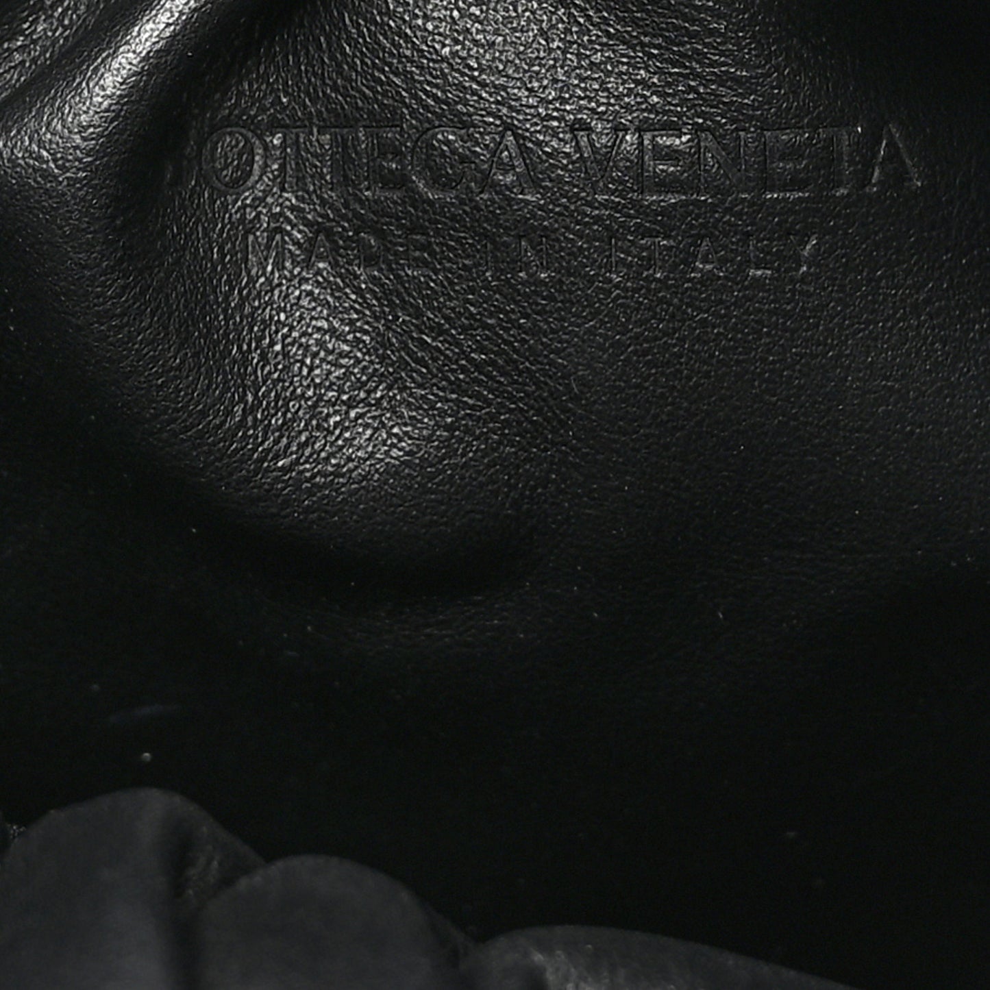 Smooth Butter Calfskin Small The Shoulder Pouch Black