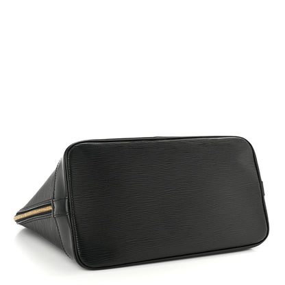 Louis Vuitton Epi Alma PM Black 3 of 9
